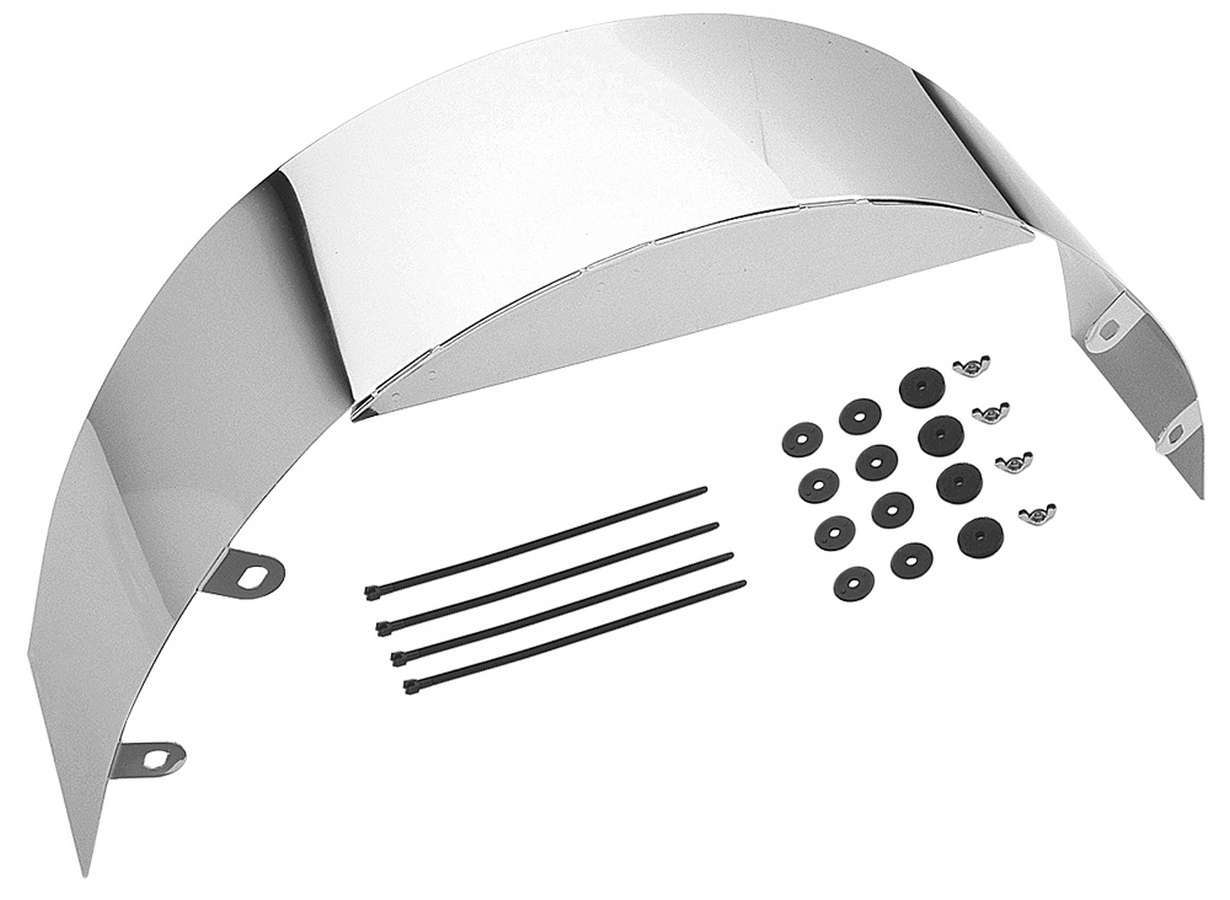 Trans-Dapt 9454 Chrome Fan Shroud, 20-Inch Diameter, 5.5-Inch Wide