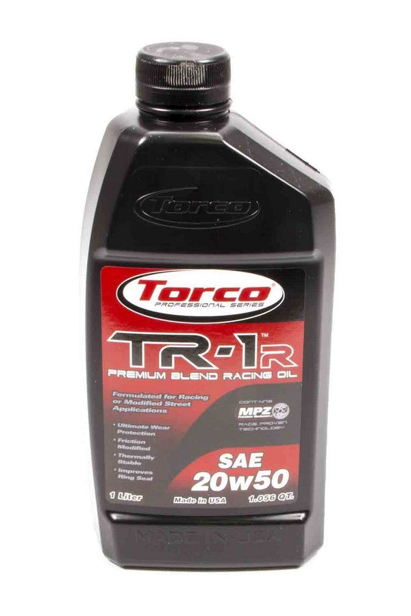 Torco Racing Oils A142050CE TR-1 Racing Oil 20W50 1 Liter