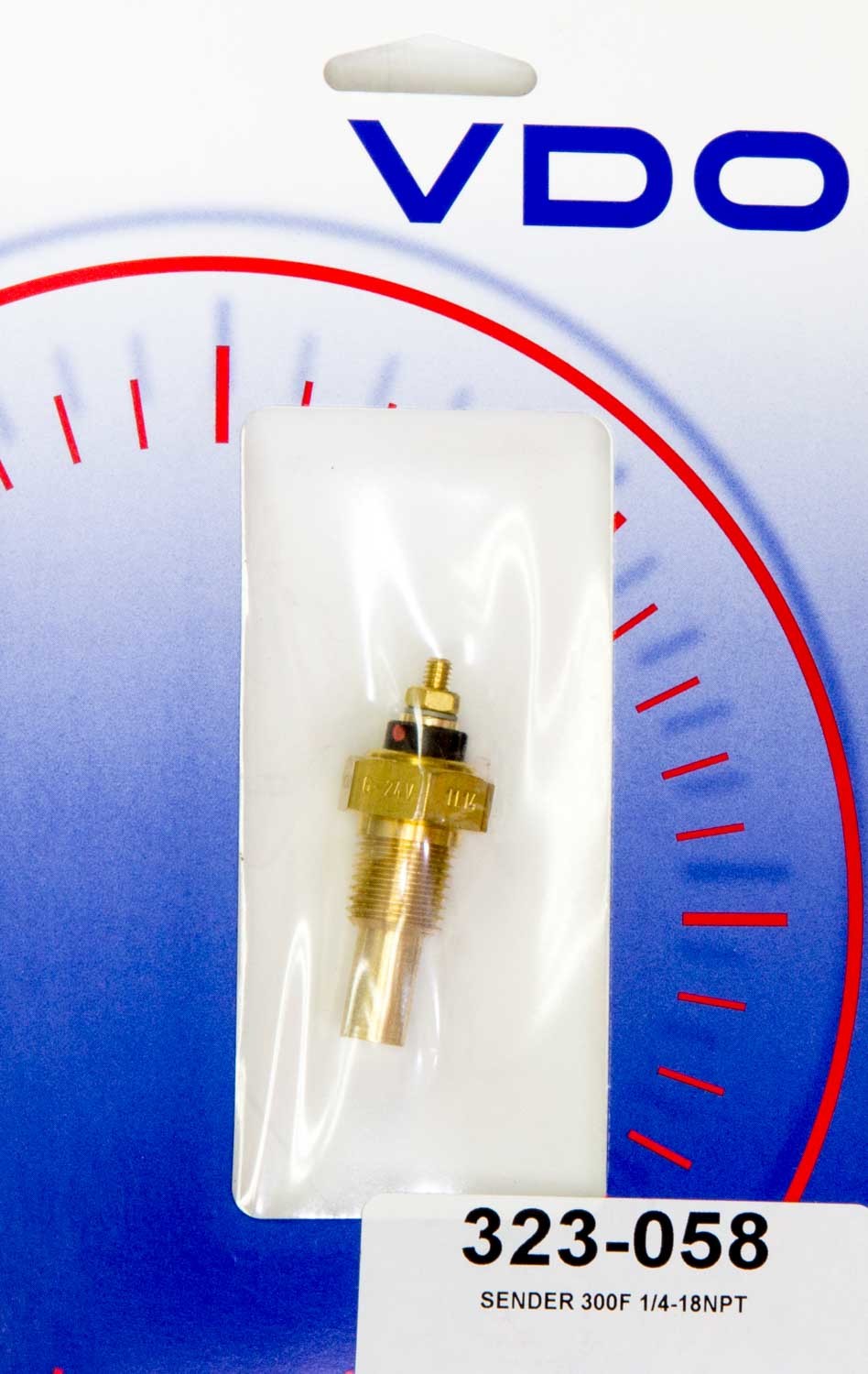 VDO 323-058 Temperature Switch, 300°F On, 1/4 in NPT Male
