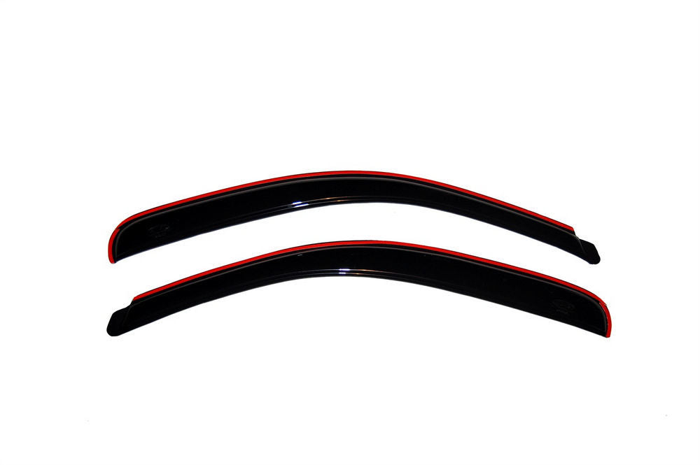 VENTSHADE 192326 In-Channel Ventvisor Side Window Visors for 2007-2013 GM Full-Size Standard Cab Trucks, Dark Smoke, Front Pair