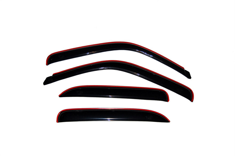 VENTSHADE 194304 In-Channel Side Window Vent Visors for 2000-2006 GM Full-Size SUVs, 4-Piece Kit