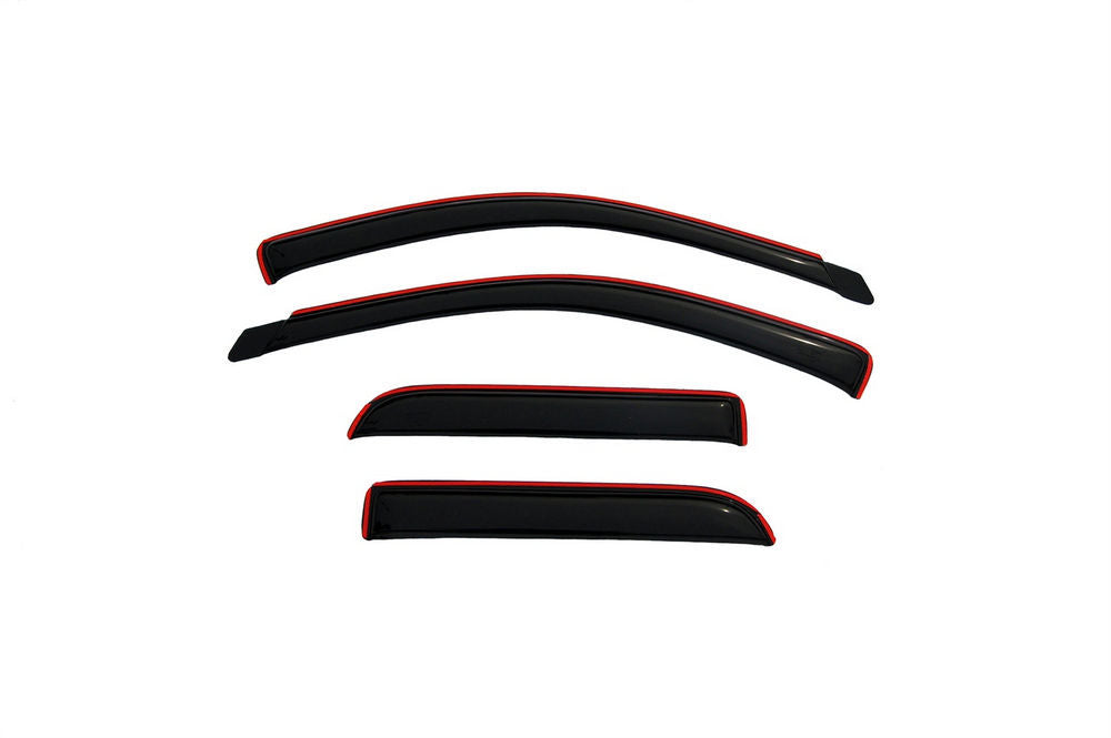 VENTSHADE 194623 In-Channel Ventvisor Side Window Deflectors for 2002-2009 Dodge Ram Quad Cab