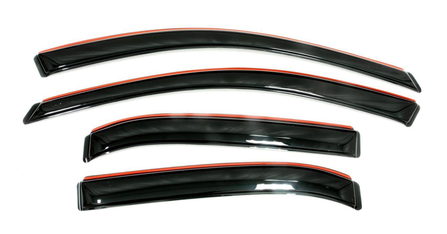 VENTSHADE 194930 Window Ventvisor 4-Piece In-Channel Side Window Visor Kit for 2015-2022 Ford Midsize SUV