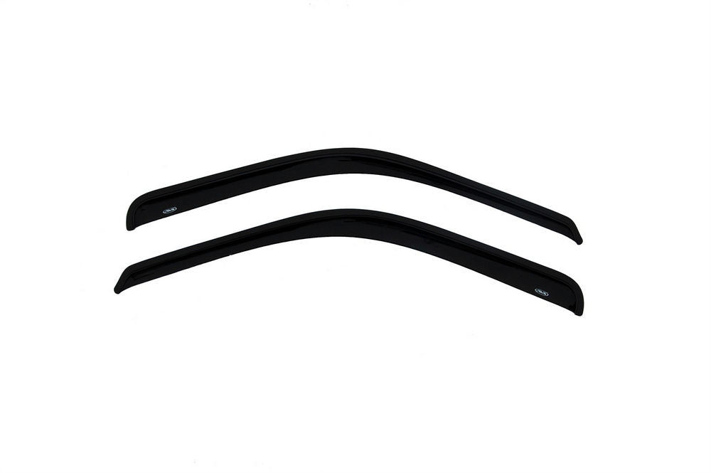 Ventshade Original Ventvisor Side Window Visors 92503 for 1999-2014 Ford Full-Size Truck Regular Cab, Front, Dark Smoke