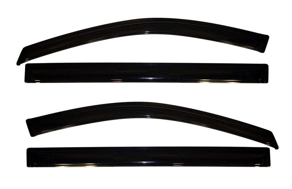VENTSHADE 94251 Original Ventvisor Side Window Visors for 2008-2016 Dodge Caravan, Dark Smoke
