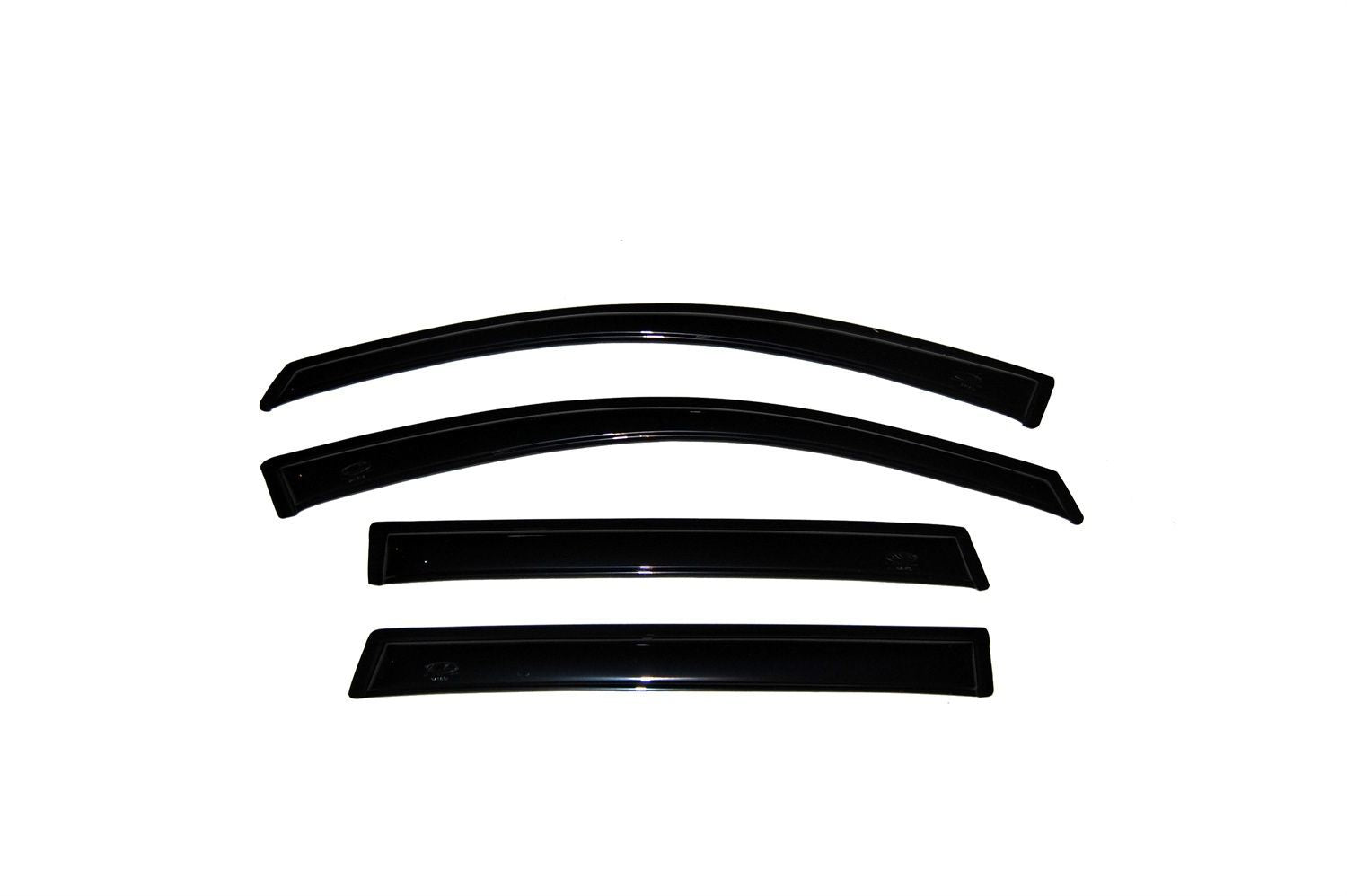 Ventshade Original Ventvisor 94255 Side Window Visors for Toyota MC Platform, Front and Rear, Dark Smoke