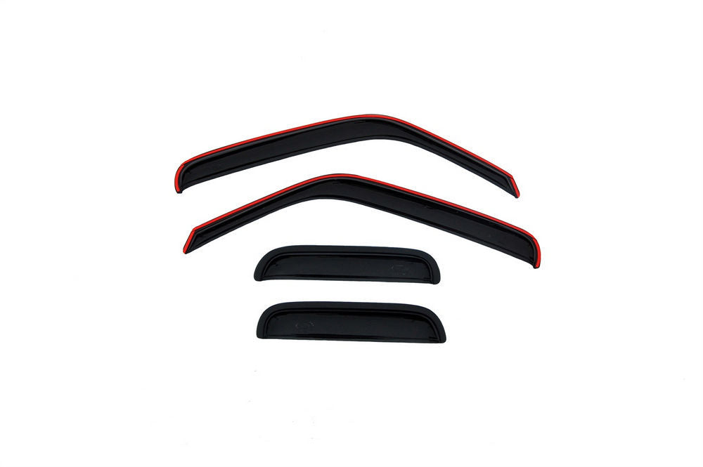 VENTSHADE 94423 Original Ventvisor Side Window Visors for 1999-2011 Ford Ranger and Mazda B-Series Extended Cab