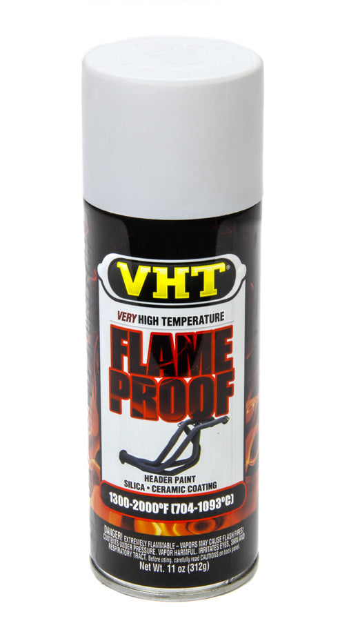 VHT SP101 Flat White Flameproof Header Coating 11 oz