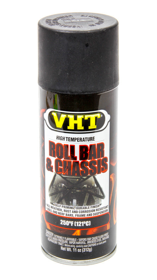 VHT SP671 Satin Black Roll Bar & Chassis Paint 11 oz
