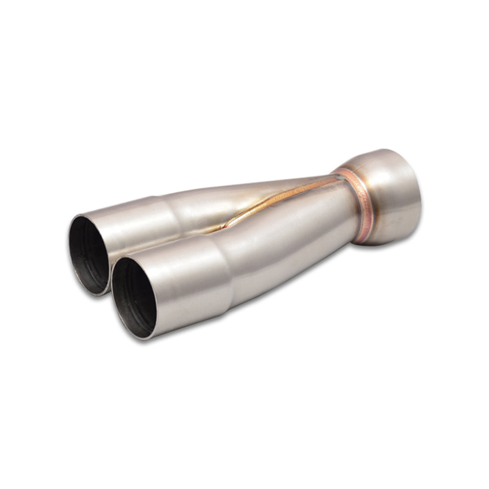 Vibrant Performance 10353 Stainless Steel Slip-On Merge Collector, 1.75-Inch Inlets to 2.25-Inch Outlet