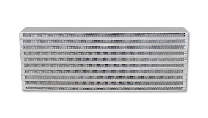 Vibrant Performance 12830 Horizontal-Flow Intercooler Core, 18 in. Wide x 6.5 in. Tall x 3.25 in. Thick