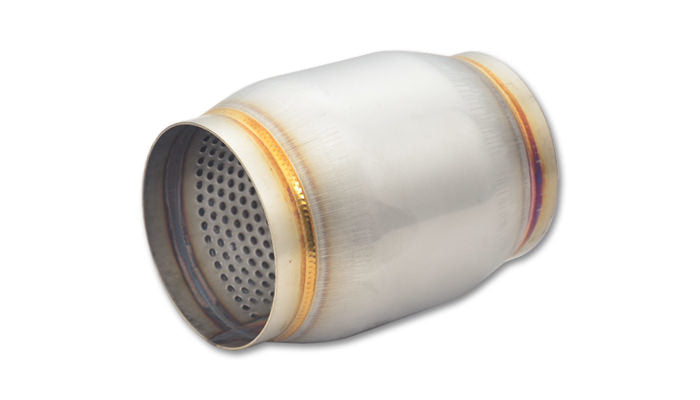 Vibrant Performance 17695 Stainless Steel Race Muffler, 3-Inch Center Inlet and Outlet