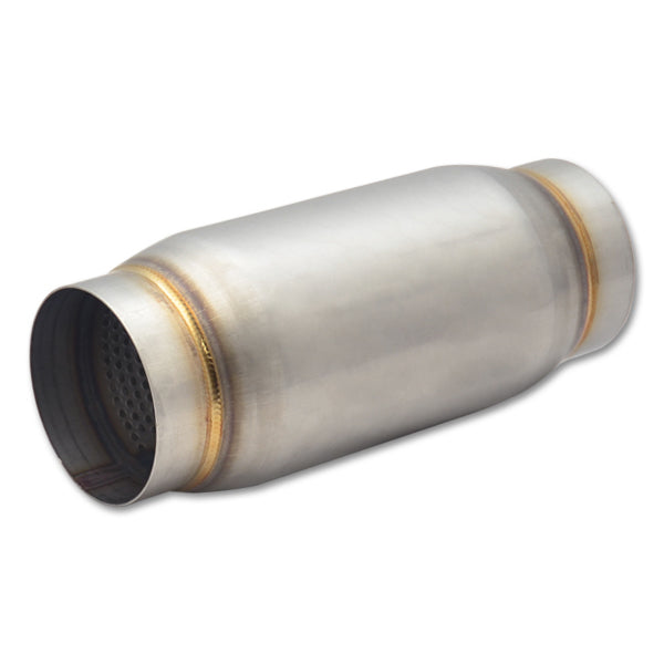 Vibrant Performance 1769 Stainless Steel Race Muffler, 3-Inch Center Inlet and Outlet