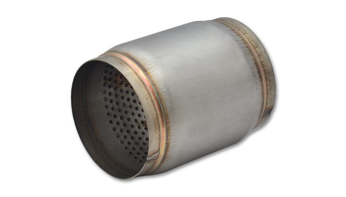 Vibrant Performance 17965 Stainless Steel Race Muffler, 3.5-Inch Center Inlet and Outlet