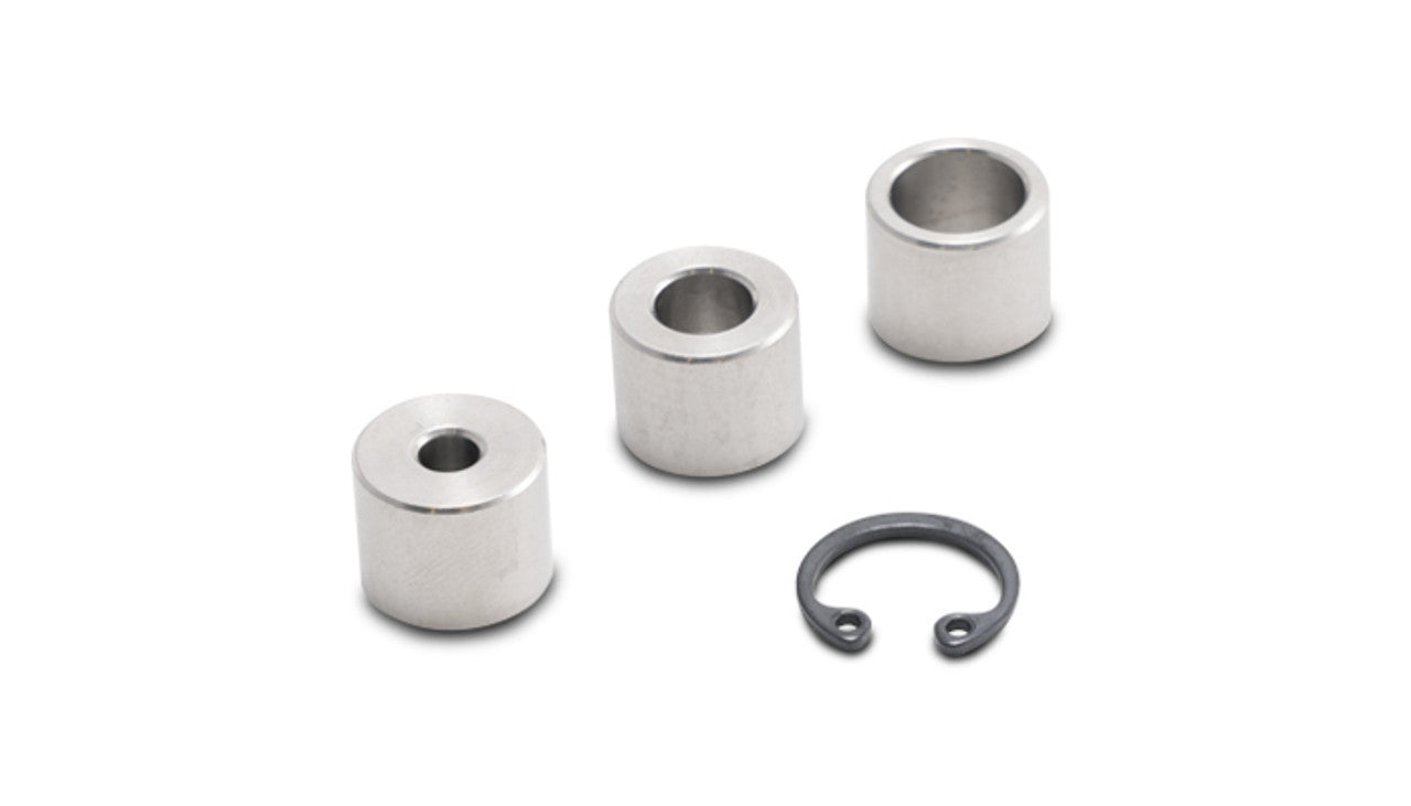 Vibrant Performance 19999 9 mm OD Weld-On Fitting Bung Kit with C-Clip