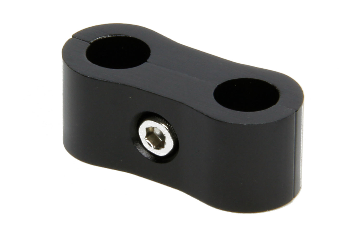 Vibrant Performance 20608 Black Anodized Aluminum Hose and Tube Separators with Two 0.313-Inch Holes