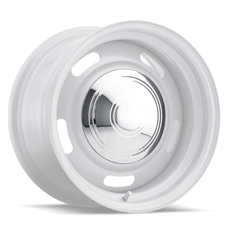 Vision Wheel 2531V Rallye Police-Style Stainless Steel Chrome Wheel Center Cap