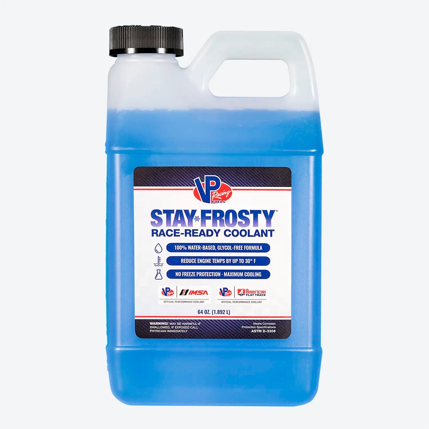 VP Racing Stay Frosty Race-Ready High-Performance Coolant 2301, 64 oz