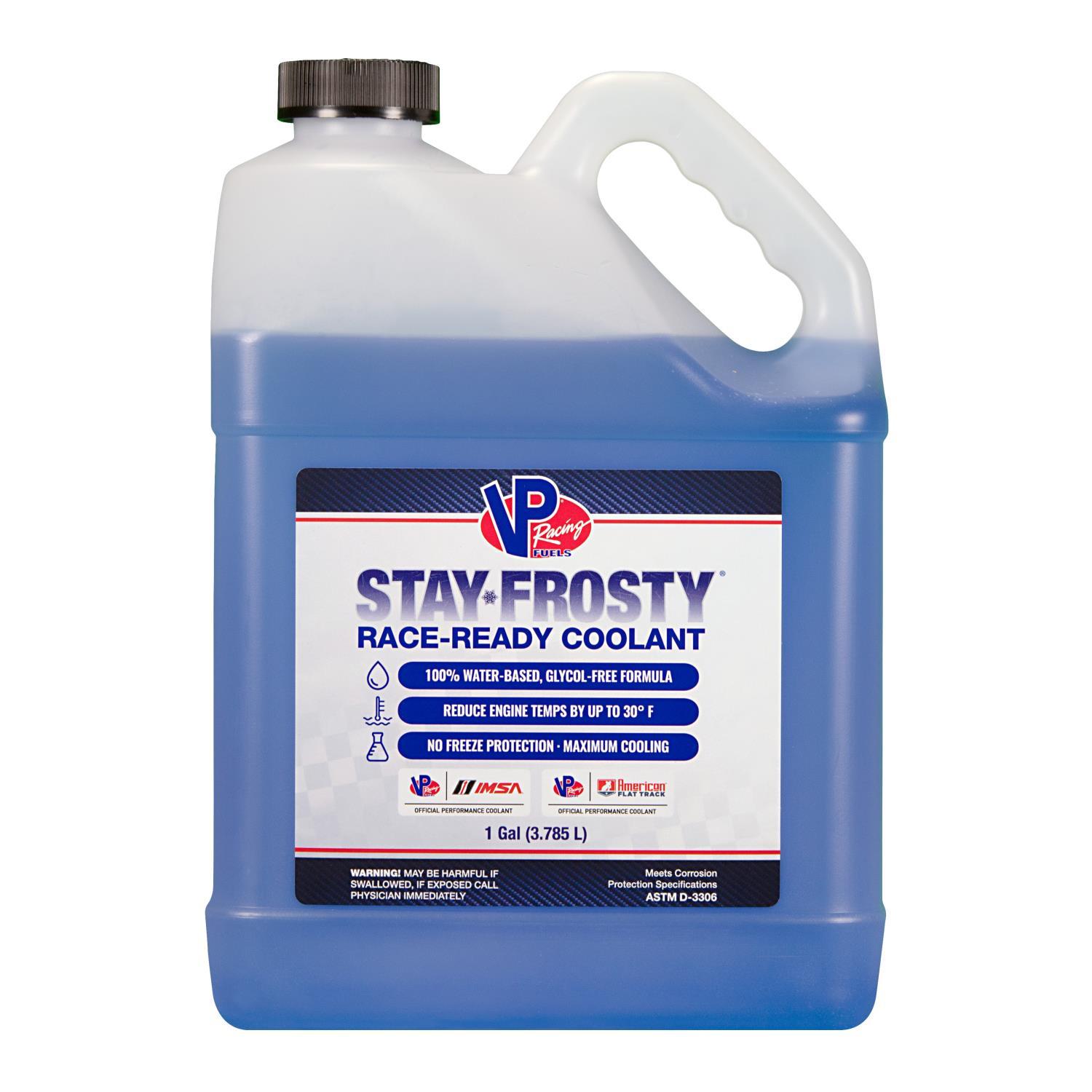 VP Racing Stay Frosty Race-Ready Coolant Additive 1 Gallon Jug, Part Number 23051