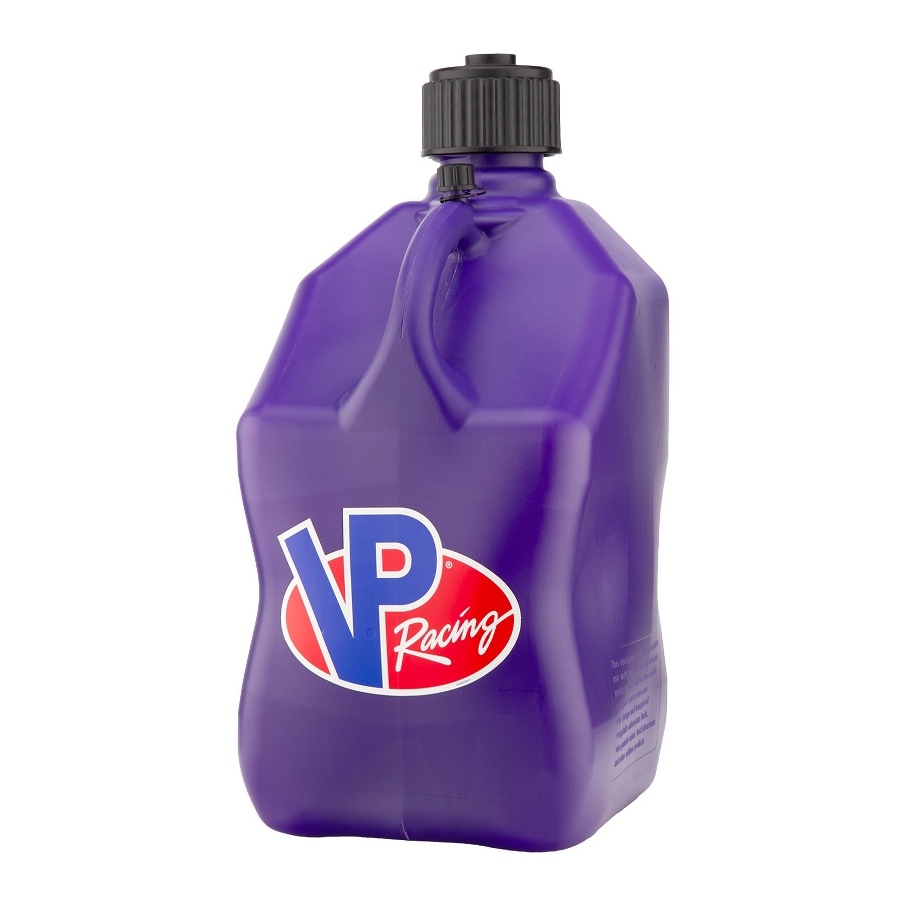 VP Racing 3612-CA Motorsports Utility Jug, 5.5 Gallon Square, Translucent Purple