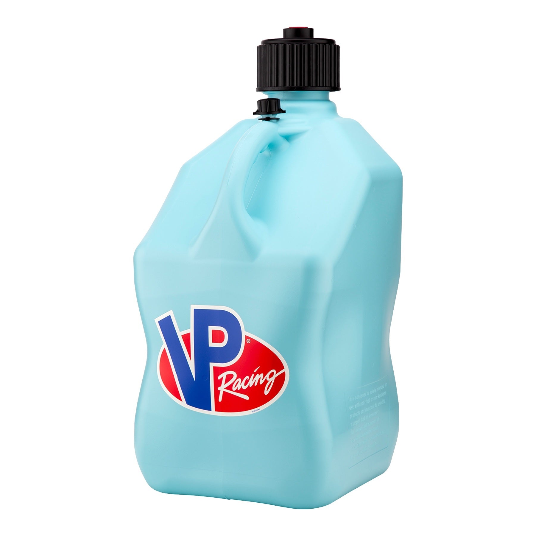 VP Racing 3632-CA Motorsports Utility Jug, 5.5 Gallon Square, Sky Blue