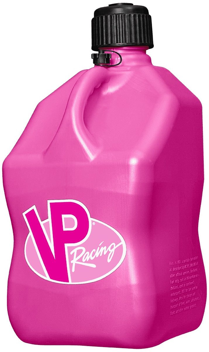 VP Racing 3812-CA Motorsports Utility Jug, 5.5 Gallon Pink Square