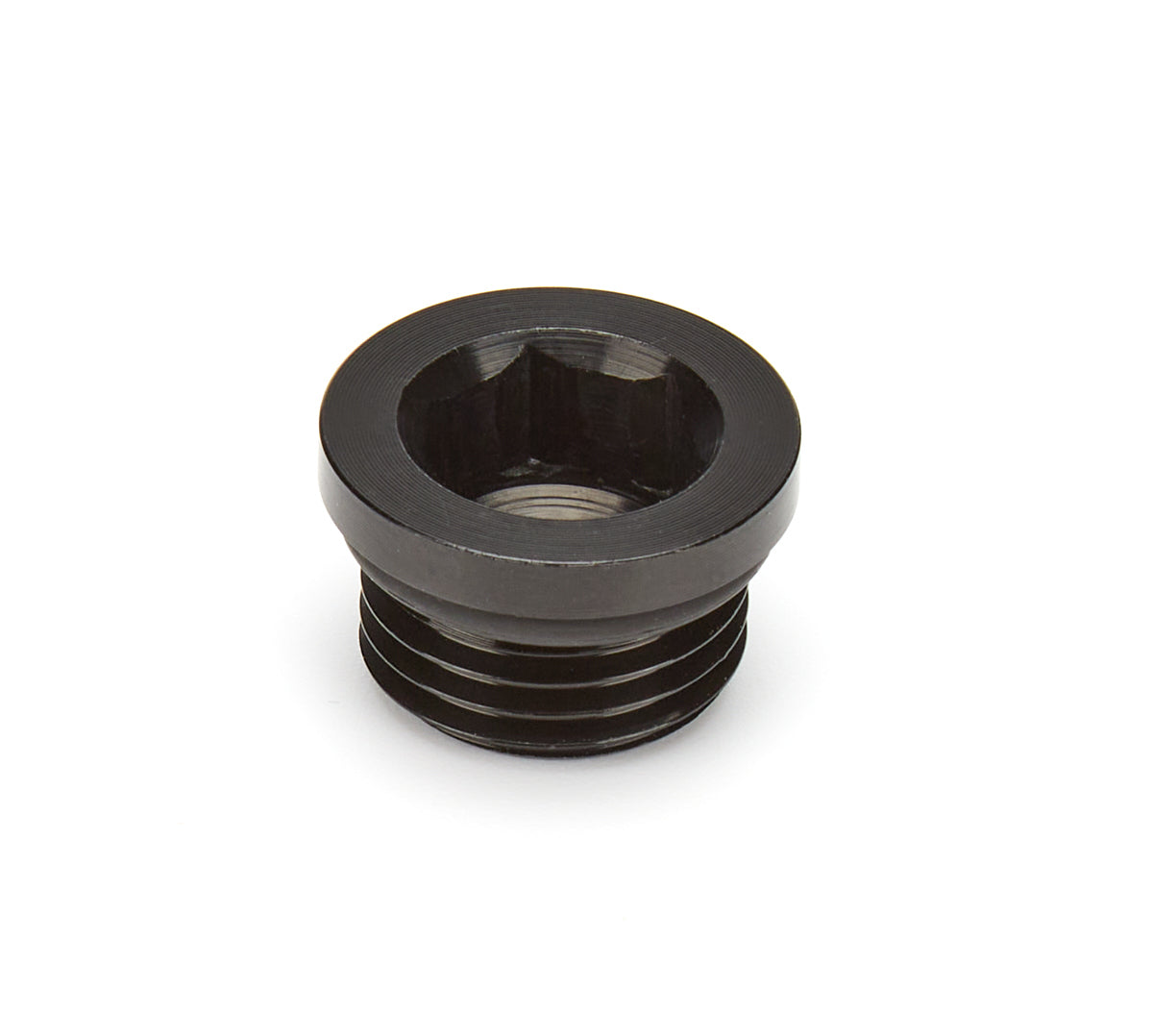 Waterman Racing Comp. WRC-45329 -6 AN O-Ring Plug Fitting, Black Anodized Aluminum