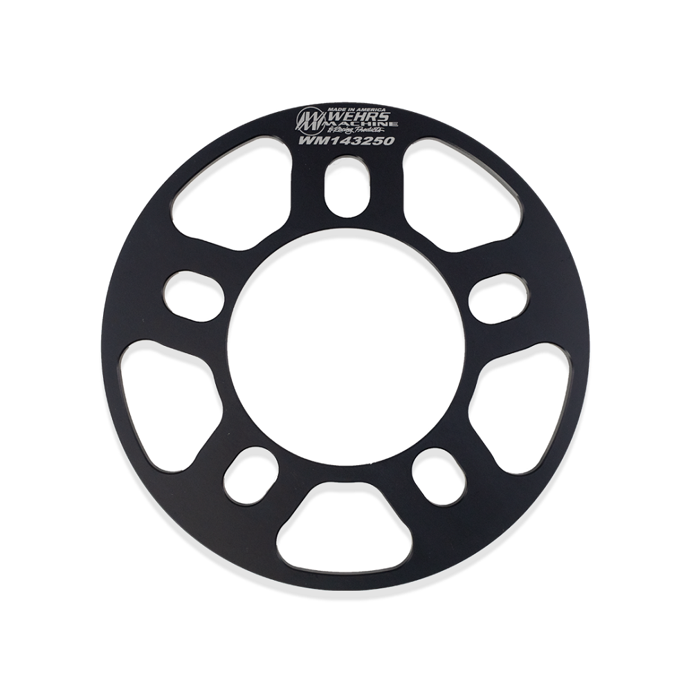 Wehrs Wheel Spacer .250 in Small 5 Aluminum Wheel Spacers WM143250