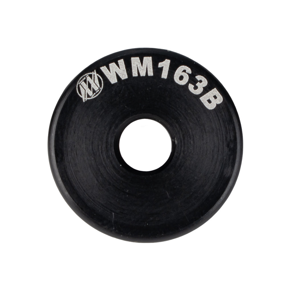 Wehrs Fender Washer Alumimun Black Ano Flat Washers WM163B