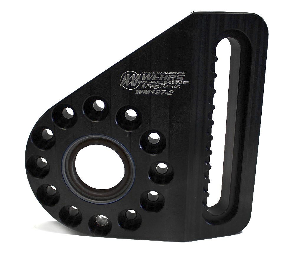 Wehrs Pinion Mnt Angled Extra Tall +2.0 in Panhard, Track Bar, and Rear End Locator Mounts WM197-2