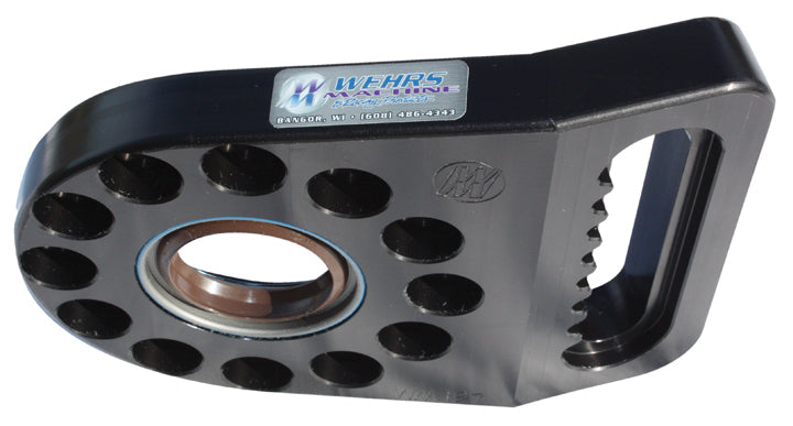Wehrs Pinion Mount Angled Sng Sided Climber Alum Panhard, Track Bar, and Rear End Locator Mounts WM197