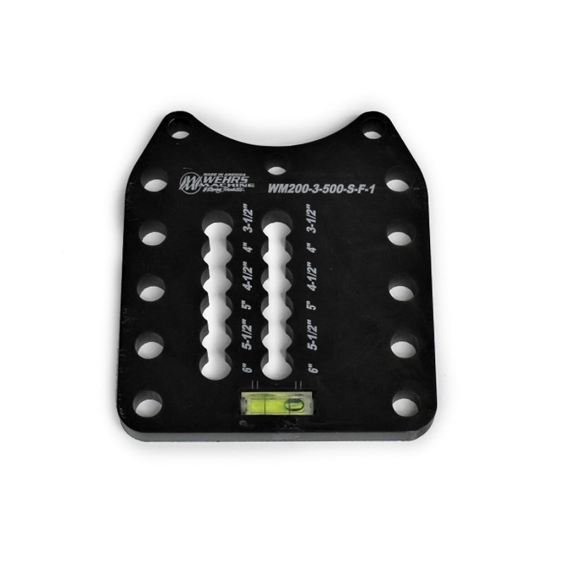 Wehrs Shock Plate Dbl Slot 1/2 in Holes Birdcages and Components WM200-3-500-S-F-1