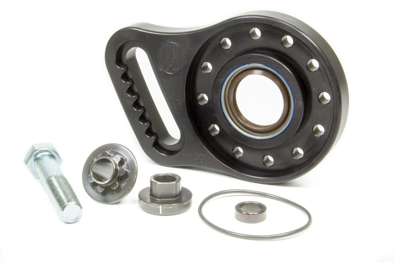 Wehrs Pinion Mount Sng Sided Climber for QC Radiuses Panhard, Track Bar, and Rear End Locator Mounts WM205