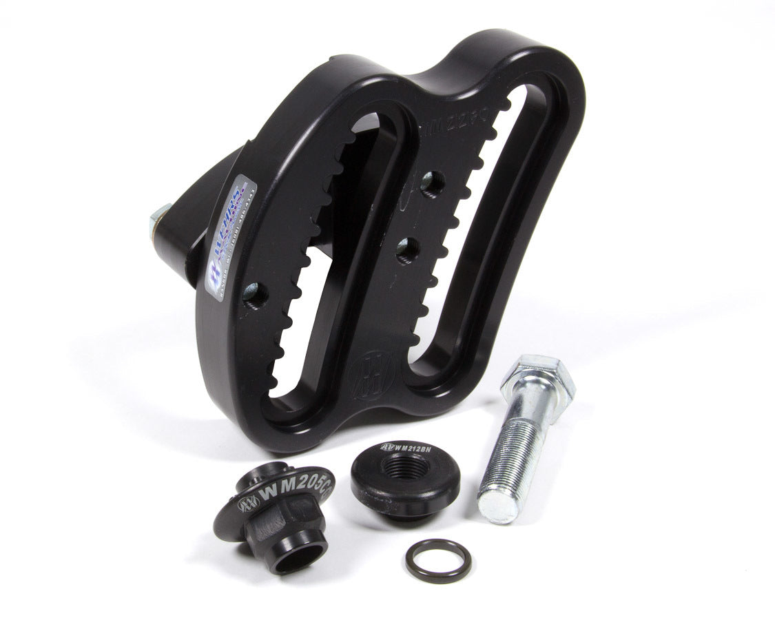 Wehrs Panhard Mnt Alum 1.5x1.5 Double Radius Climber Panhard, Track Bar, and Rear End Locator Mounts WM212150