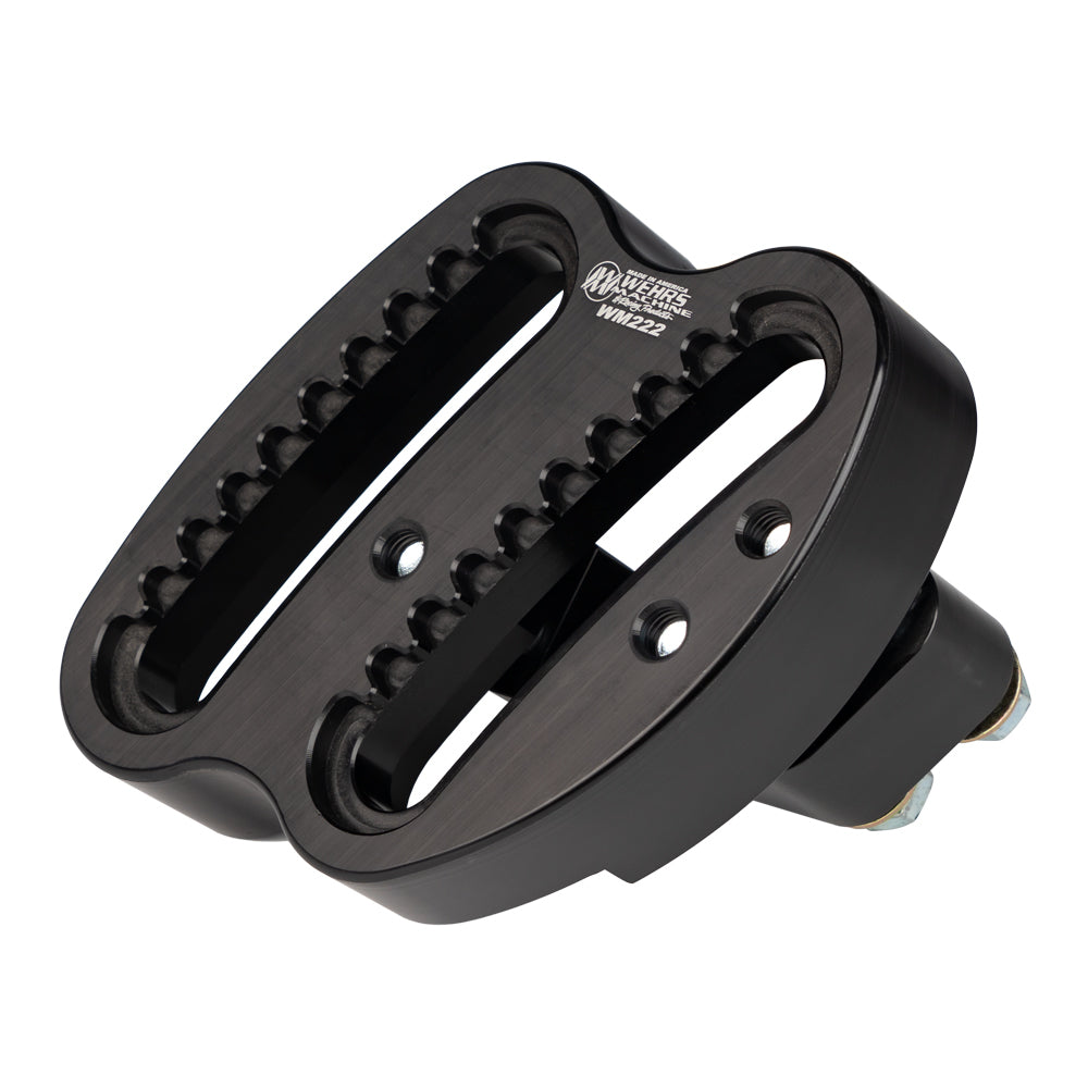 Wehrs Panhard Mount Alum 2x2 Double Radius Climber Panhard, Track Bar, and Rear End Locator Mounts WM222