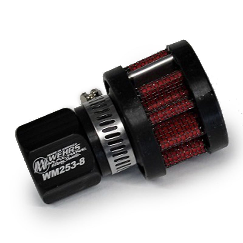 Wehrs Fuel Cell Breather 8an Fuel Cell/Tank Components WM253-8