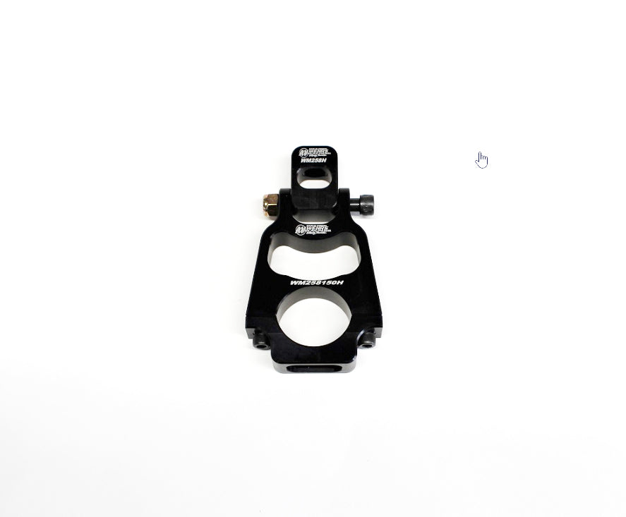 Wehrs Clamp on Hood Pin Mount Hinged 1-1/4 x 4-1/2 in Body Panel Brackets WM25815045H