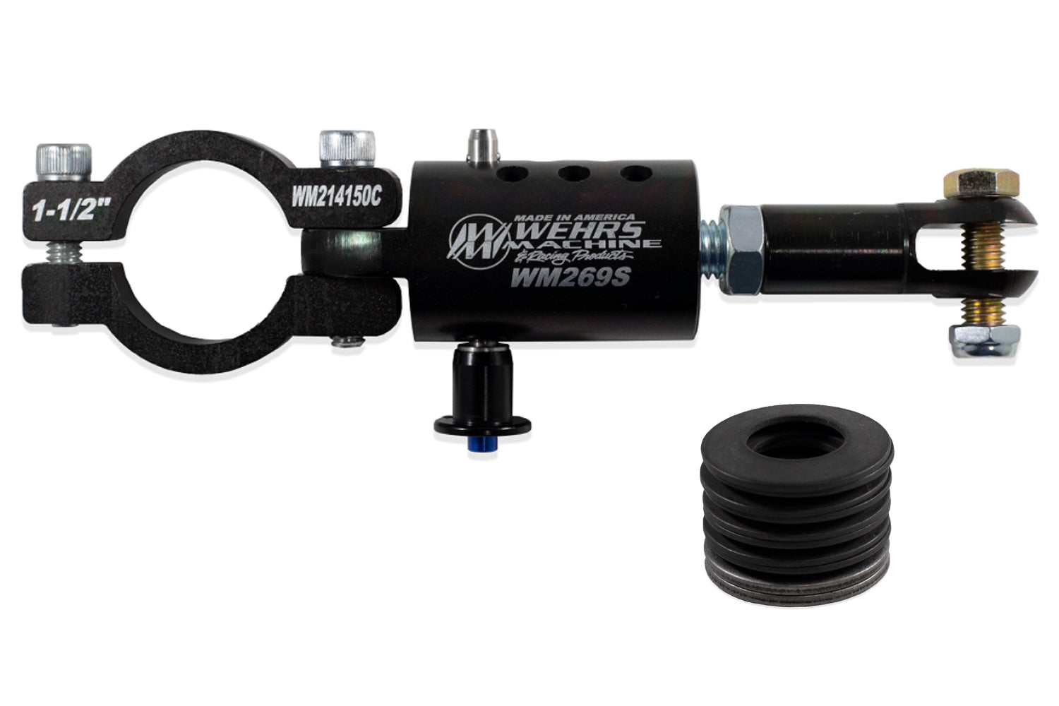 Wehrs Limit Chain Quick Adjust 1-1/2 in w/ Bellville Spr Suspension Limiter Components WM269150SW