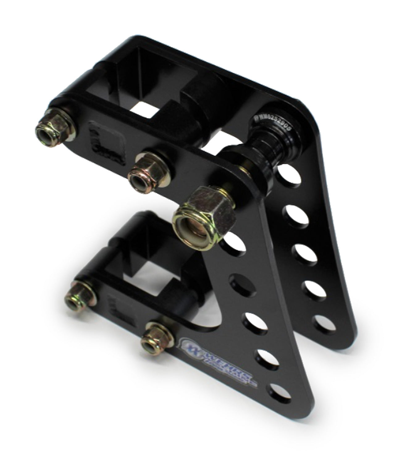 Wehrs Pull Bar Bracket Clamp- On 1-1/2 in Square Torque Link Bushings and Mounts WM290SS