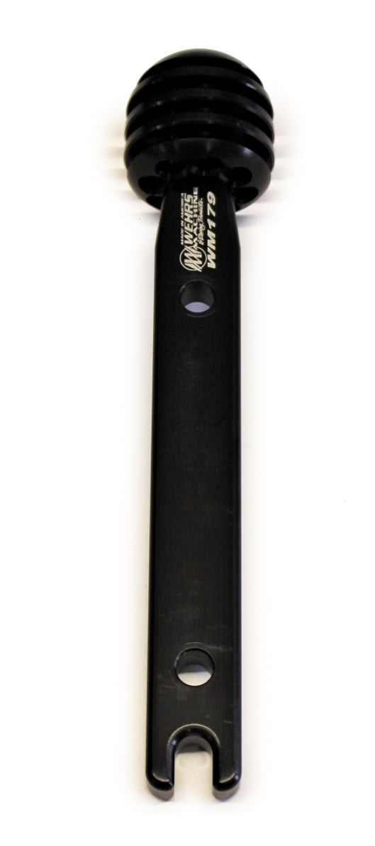 Wehrs Shift Handle Straight w/ Knob Black 5-1/2 in Tall Shifter Sticks WM29179