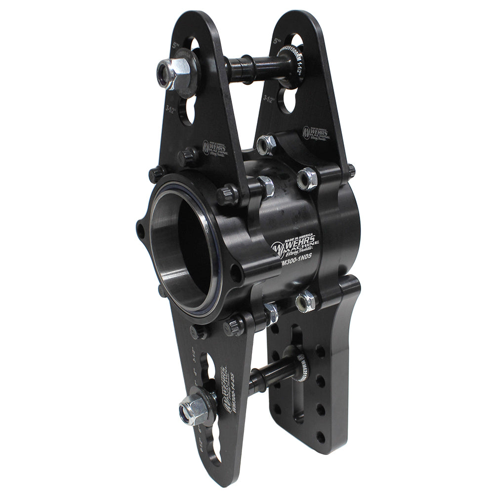 Wehrs Birdcage Alum Left Narrow Double Shear Birdcages and Components WM300NDS-L