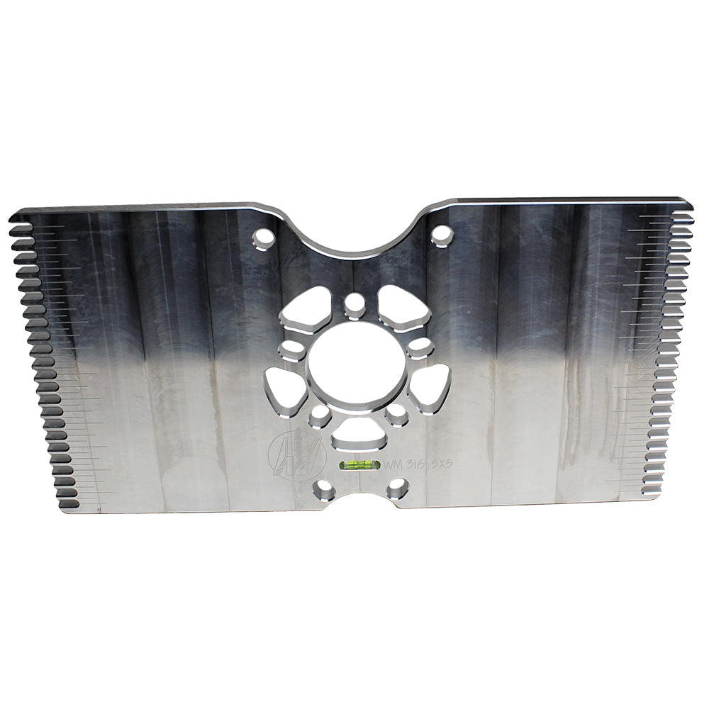 Wehrs Plate Bump Steer / Tow 5 in x 5 in Toe Gauges and Components WM316-5X5