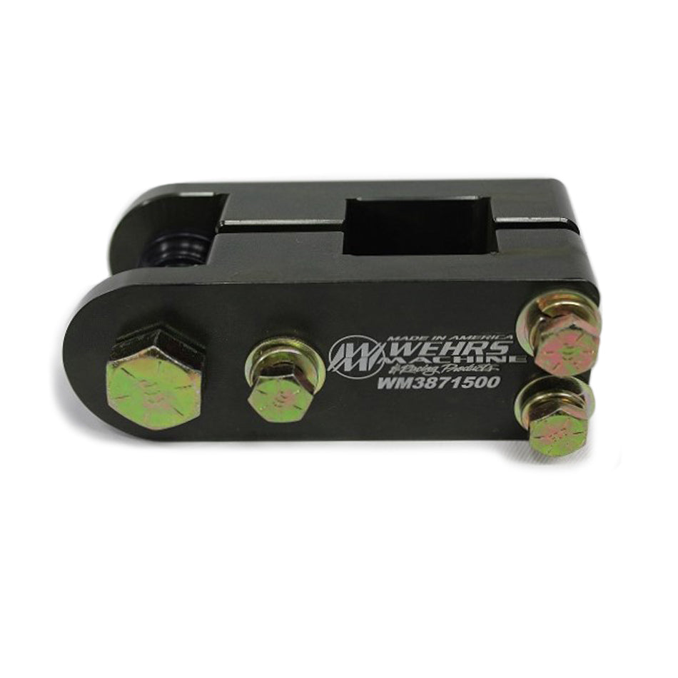 Wehrs Clamp-On Chassis Mnt 1-1/2 in Sq w/ 3/4 in Mnt Panhard, Track Bar, and Rear End Locator Mounts WM3871500