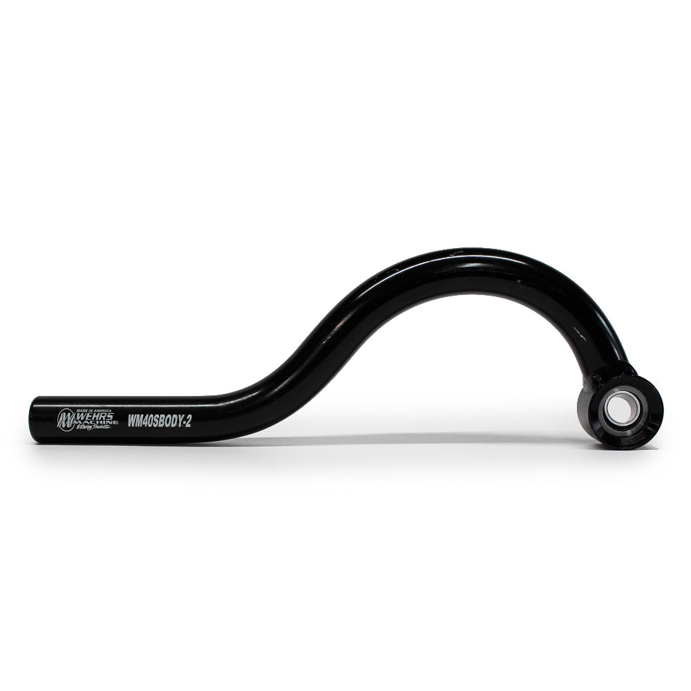 Wehrs J-Bar Body Only Steel 4 in Drop 13-1/2 in Long Rear End Locators Components WM40SBODY-1