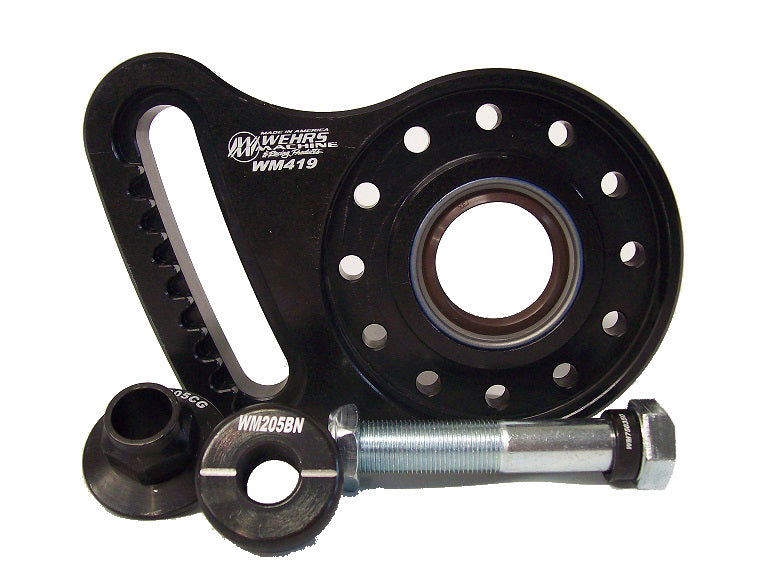 Wehrs Pinon Mount Sng Sided QC Steel Climber withSeal Panhard, Track Bar, and Rear End Locator Mounts WM419
