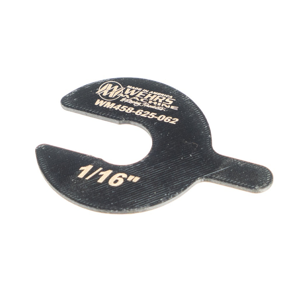 Wehrs Bump Stop Packer 1/16 in Plastic Bump Stop Shims WM458-625-062