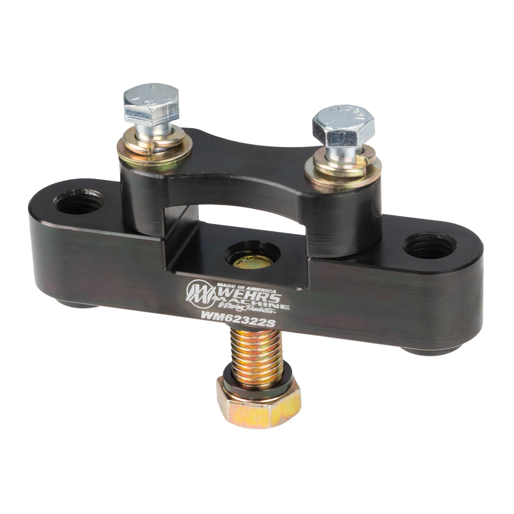 Wehrs Panhard Mount 2 in x 2 in Steel 3 Hole Panhard, Track Bar, and Rear End Locator Mounts WM62322S