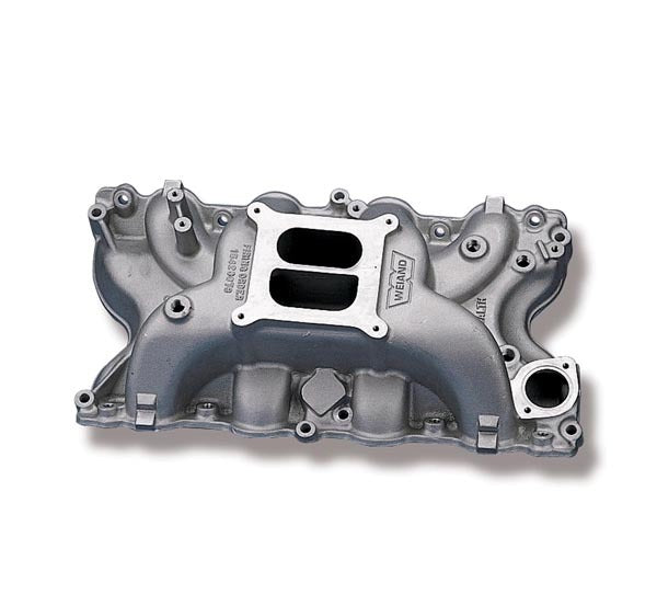 Weiand 8012 Stealth Dual-Plane Intake Manifold for Big Block Ford 429/460, Square Bore
