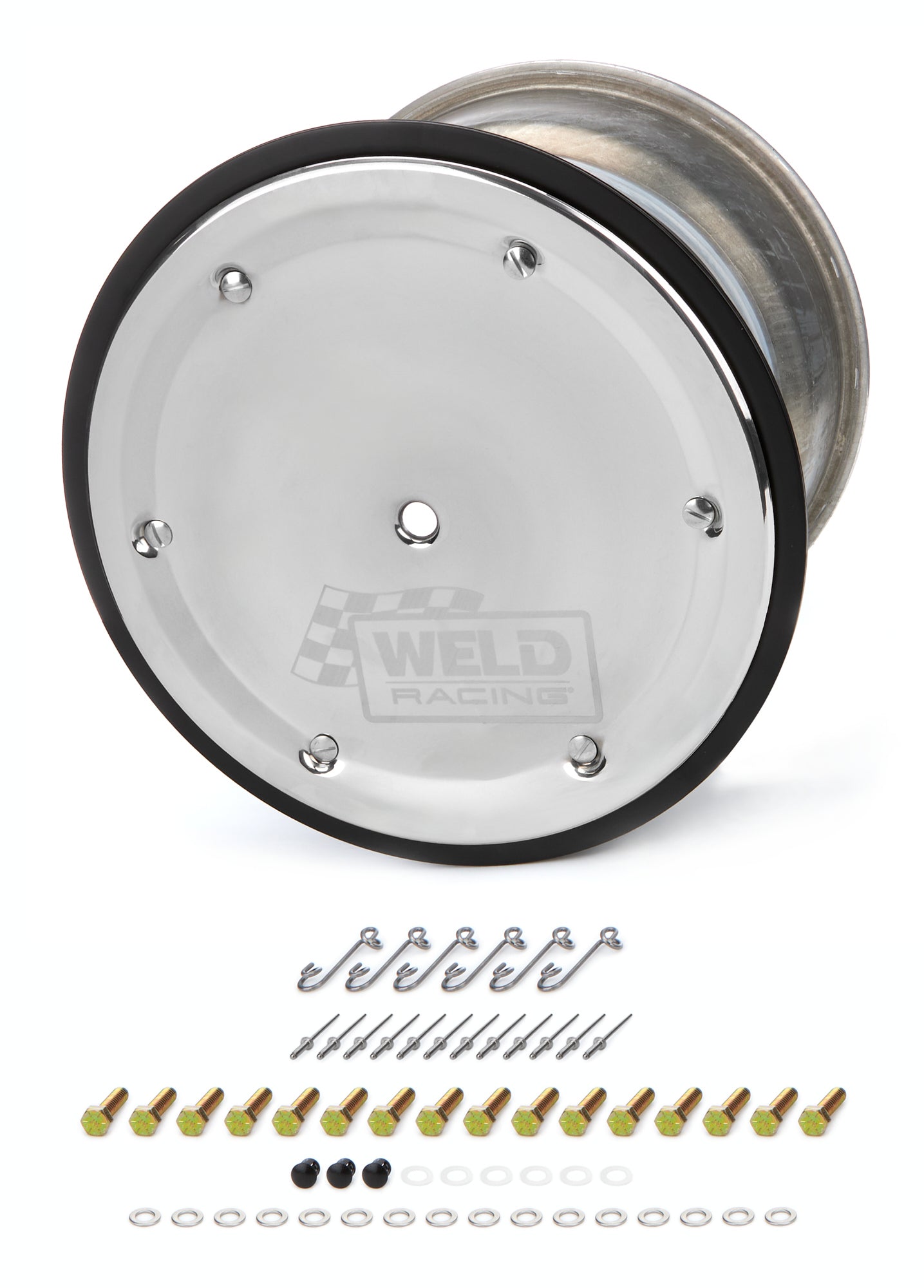WELD Racing 559-5255M-6 Wide 5 XL Beadlock Wheel with Cover, 15 x 12 in, 5 in Backspacing
