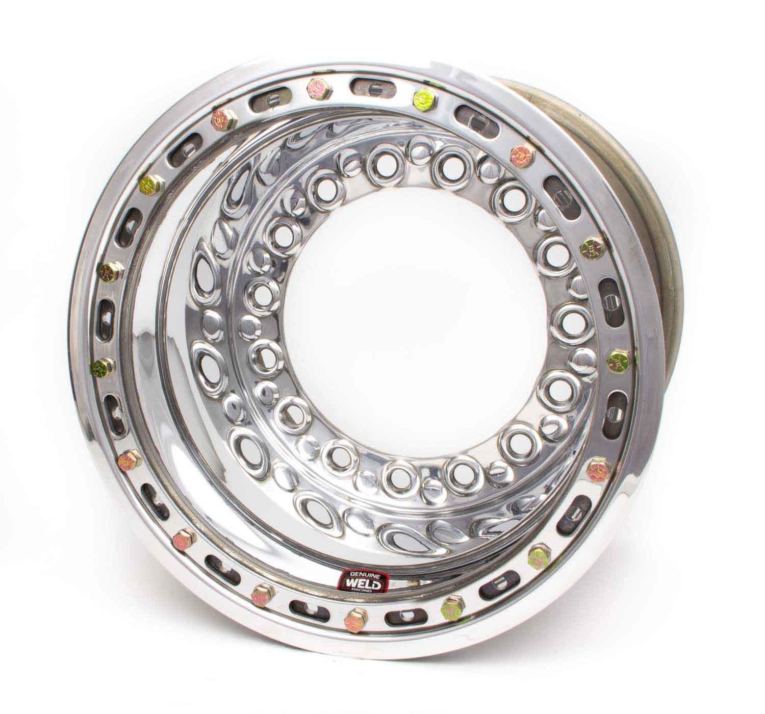 Weld Racing 559-5426 Wide 5 XL Beadlock Aluminum Wheel, 15 x 14 in, 6 in Backspace